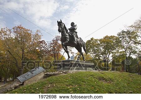Stock Photo - Equestrian Statue Of Edward Vii In Queen's Park, Toronto, Ontario, Canada. Fotosearch