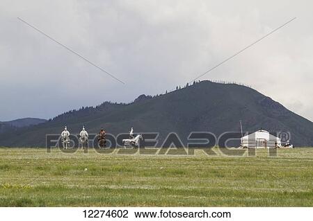 Equestrian statues and ger (yurt), Genghis Khan Statue Complex, Tsonjin Boldog, T÷v Province, Mongolia View Large Photo Image Stock Image - Equestrian statues and ger (yurt), Genghis Khan Statue Complex, Tsonjin Boldog, T÷v Province, Mongolia. Fotosearch