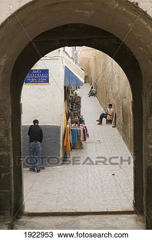 Stock Image - Essaouira Medina. Fotosearch