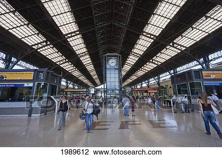 Stock Image - Estacion Central (Central Railway Station), Santiago, Metropolitan Region, Chile. Fotosearch