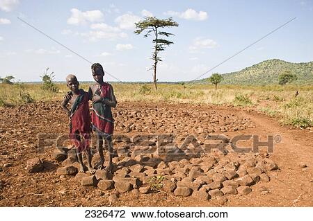 Ethiopia, Omo Valley, Southern Mursiland, Portrait of Mursi children; Dirikoro View Large Photo Image Stock Image - Ethiopia, Omo Valley, Southern Mursiland, Portrait of Mursi children; Dirikoro. Fotosearch