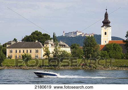 Stock Photo - Europe, Austria, Wachau, Stift Gottweig, Mautern Church, Krems An Der Donau. Fotosearch