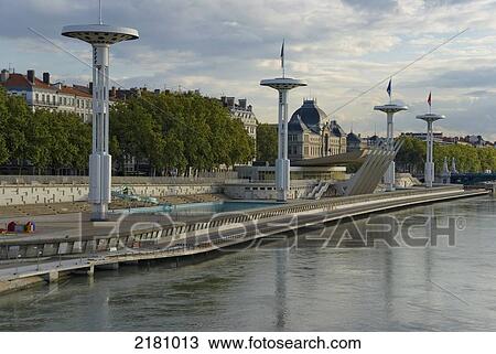 Europe, France, Rhone, Lyons View Large Photo Image Stock Image - Europe, France, Rhone, Lyons. Fotosearch