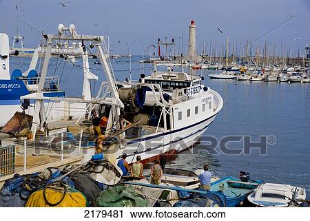 Stock Image - Europe, France, Sete Languedoc Rousillon Herault. Fotosearch