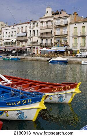 Stock Image - Europe, France, Sete Languedoc Rousillon Herault. Fotosearch