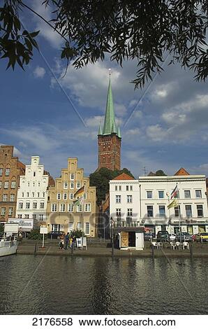 Stock Photo - Europe, Germany, Schleswig Holstein, Lubeck. Fotosearch