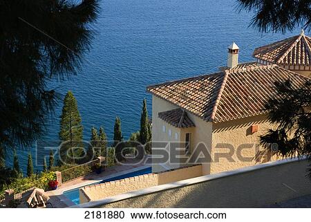 Stock Image - Europe, Spain, Andalucia, Costa Aguilera. Fotosearch