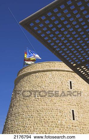 Picture - Europe, Spain, Andalucia, Costa Almeria, Roquetas De Mar. Fotosearch