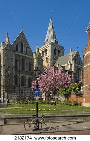 Europe, Uk, England, Kent, Rochester Cathedral View Large Photo Image Picture - Europe, Uk, England, Kent, Rochester Cathedral. Fotosearch