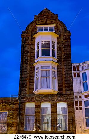 Stock Photo - Europe, Uk, England, Kent, Thanet, Margate Town Building.. Fotosearch
