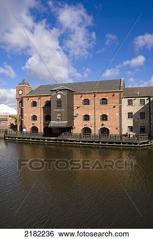 Europe, Uk, England, Lancashire, Wigan Pier View Large Photo Image Stock Photograph - Europe, Uk, England, Lancashire, Wigan Pier. Fotosearch