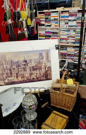 Stock Photo - Europe, Uk, England, London, Greenwich Market.. Fotosearch