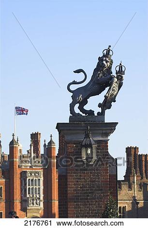 Europe, Uk, England, London, Surrey, Hampton Court View Large Photo Image Stock Image - Europe, Uk, England, London, Surrey, Hampton Court. Fotosearch