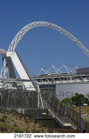 Stock Image - Europe, Uk, England, London, Wembley New Stadium. Fotosearch