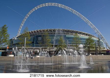 Europe, Uk, England, London, Wembley New Stadium View Large Photo Image Stock Photography - Europe, Uk, England, London, Wembley New Stadium. Fotosearch
