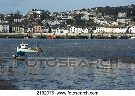 Europe, Uk, England, North Devon, Appledore View Large Photo Image Stock Photography - Europe, Uk, England, North Devon, Appledore. Fotosearch