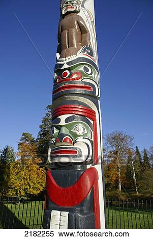 Europe, Uk, England, Surrey, Virginia Water Totem Pole View Large Photo Image Stock Photography - Europe, Uk, England, Surrey, Virginia Water Totem Pole. Fotosearch