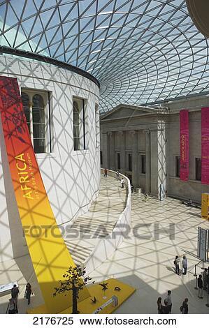Europe, Uk, Gb, England, London, British Museum Great Hall View Large Photo Image Stock Photography - Europe, Uk, Gb, England, London, British Museum Great Hall. Fotosearch