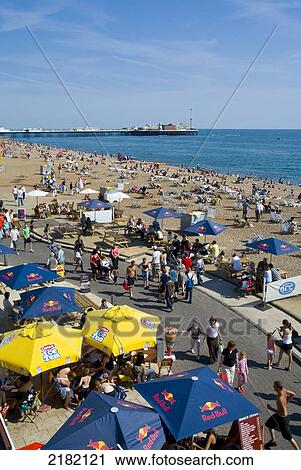 Stock Image - Europe, Uk, Sussex, Brighton. Fotosearch