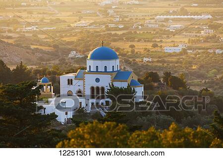 Evangelistria Church of Zia; Zia, Island of Kos, Greece View Large Photo Image Stock Image - Evangelistria Church of Zia; Zia, Island of Kos, Greece. Fotosearch