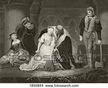 Execution Of Lady Jane Grey 12 February 1554. From The National And Domestic History Of England By William Aubrey Published London Circa 1890 View Large Photo Image Picture - Execution Of Lady Jane Grey 12 February 1554. From The National And Domestic History Of England By William Aubrey Published London Circa 1890. Fotosearch