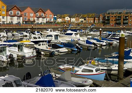 Exmouth Marina, Devon, Uk View Large Photo Image Stock Image - Exmouth Marina, Devon, Uk. Fotosearch