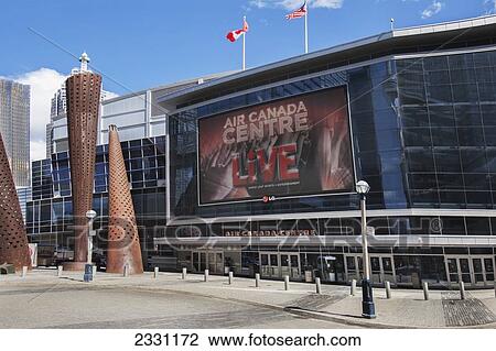 Stock Image - Exterior Of Air Canada Centre; Toronto Ontario Canada. Fotosearch