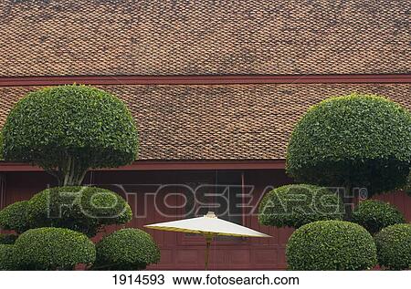 Stock Image - Exterior Of Ban Kham Phun. Fotosearch