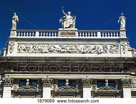 Stock Photo - Exterior Of Burgtheater. Fotosearch