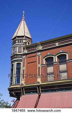 Exterior Of Historic Davidson Building; Ellensburg, Washington, Usa View Large Photo Image Stock Photography - Exterior Of Historic Davidson Building; Ellensburg, Washington, Usa. Fotosearch