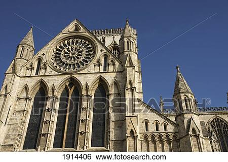 Stock Photograph - Exterior Of York Minster. Fotosearch
