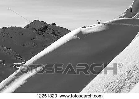 Extreme snowboarding, Arlberg; Austria View Large Photo Image Stock Image - Extreme snowboarding, Arlberg; Austria. Fotosearch