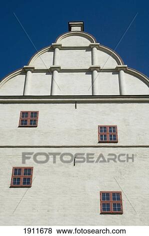 Stock Photo - Facade Of Vadstena Castle, Vadstena, Ostergotland, Sweden. Fotosearch