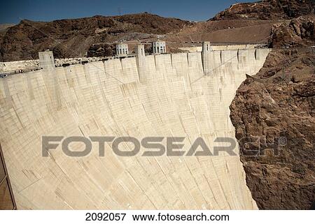 Face Of Hoover Dam; Boulder City Nevada Usa View Large Photo Image Stock Photo - Face Of Hoover Dam; Boulder City Nevada Usa. Fotosearch