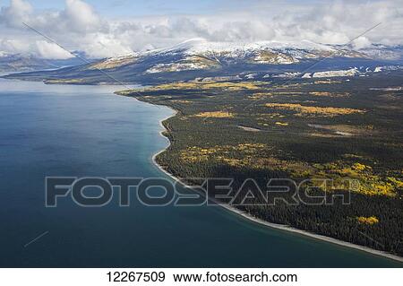 Fall colors paint the hillsides of the Ruby Mountains by Kluane Lake; Yukon, Canada View Large Photo Image Stock Photo - Fall colors paint the hillsides of the Ruby Mountains by Kluane Lake; Yukon, Canada. Fotosearch