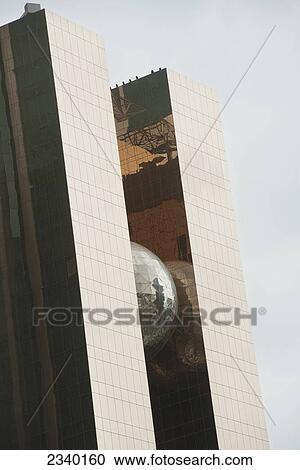 Stock Image - Fantastic Downtown Architecture; Doha, Na, Qatar. Fotosearch