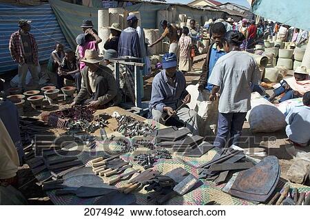 Farm Implements For Sale At The Weekly Market In Fianarantsoa, Madagascar View Large Photo Image Stock Image - Farm Implements For Sale At The Weekly Market In Fianarantsoa, Madagascar. Fotosearch