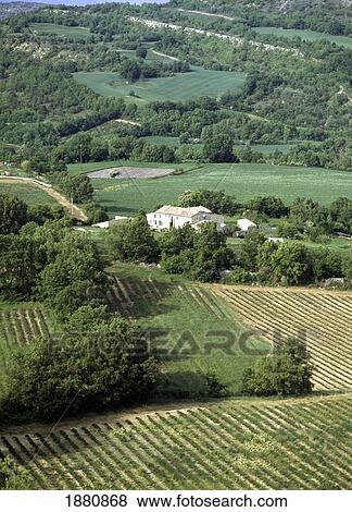 Stock Photo - Farm Landscape. Fotosearch
