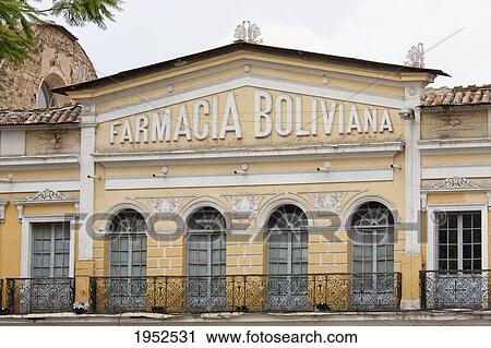 Farmacia Boliviana, Cochabamba, Bolivia View Large Photo Image Stock Image - Farmacia Boliviana, Cochabamba, Bolivia. Fotosearch