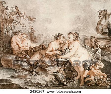 Fauns and Nymphs, after Jacques-Philippe Caresme, 1770. From Illustrierte Sittengeschichte vom Mittelalter bis zur Gegenwart by Eduard Fuchs, published 1909. View Large Photo Image Stock Photo - Fauns and Nymphs, after Jacques-Philippe Caresme, 1770. From Illustrierte Sittengeschichte vom Mittelalter bis zur Gegenwart by Eduard Fuchs, published 1909.. Fotosearch