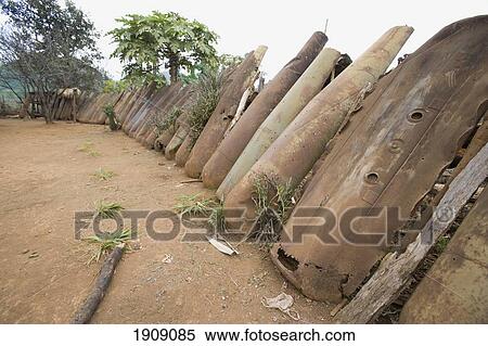 Fence Made From Cluster Bomb Casings From American Bombing Between 1964 And 1973, Hmong Village Near Phonsavan In Northern Laos View Large Photo Image Stock Photography - Fence Made From Cluster Bomb Casings From American Bombing Between 1964 And 1973, Hmong Village Near Phonsavan In Northern Laos. Fotosearch