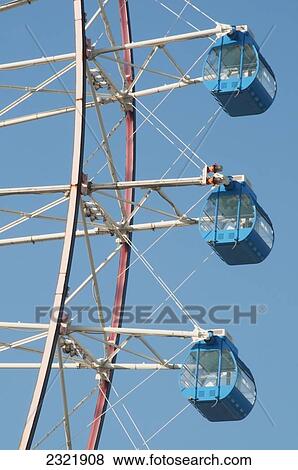 Ferris wheel against blue sky; Tokyo, Japan View Large Photo Image Stock Photo - Ferris wheel against blue sky; Tokyo, Japan. Fotosearch