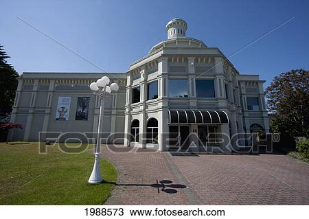 Stock Image - Festival Theater, Chemainus, British Columbia, Canada. Fotosearch