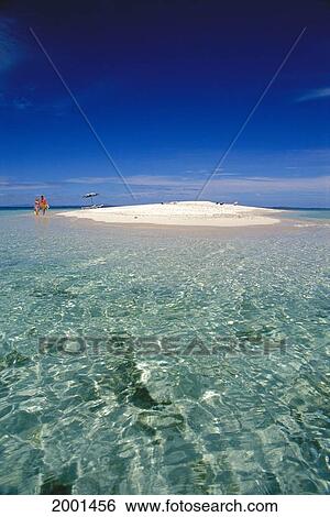 Fiji, Couple Along Shoreline Private Sand Island, Snorkel Gear In Hand Blue Sky Tropical Calm Ocean View Large Photo Image Stock Photograph - Fiji, Couple Along Shoreline Private Sand Island, Snorkel Gear In Hand Blue Sky Tropical Calm Ocean. Fotosearch