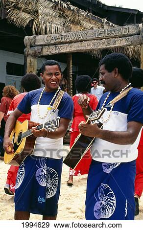 Fiji, Two Fijian Men Playing Guitars View Large Photo Image Stock Photo - Fiji, Two Fijian Men Playing Guitars. Fotosearch