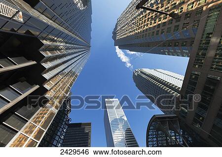 Financial district buildings on Bay Street; Toronto, Ontario, Canada View Large Photo Image Stock Photograph - Financial district buildings on Bay Street; Toronto, Ontario, Canada. Fotosearch