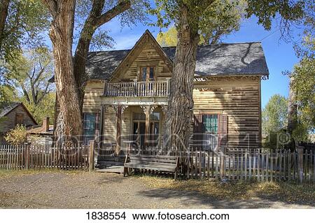 Finney Family Home; Nevada City, Montana, Usa View Large Photo Image Picture - Finney Family Home; Nevada City, Montana, Usa. Fotosearch