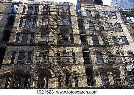 Fire Escapes In Soho View Large Photo Image Stock Image - Fire Escapes In Soho. Fotosearch