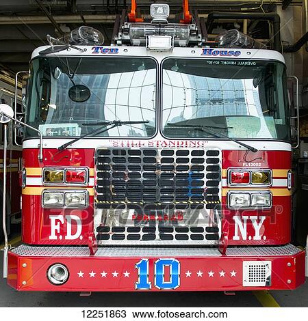 Fire truck for New York fire department; New York City, New York, United States of America View Large Photo Image Stock Image - Fire truck for New York fire department; New York City, New York, United States of America. Fotosearch