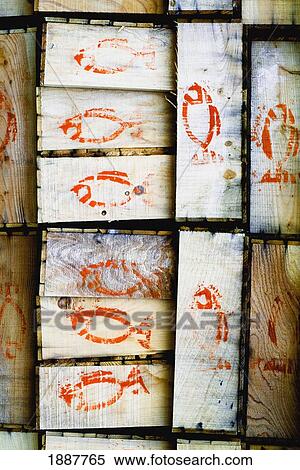 Stock Photography - Fish Boxes. Fotosearch